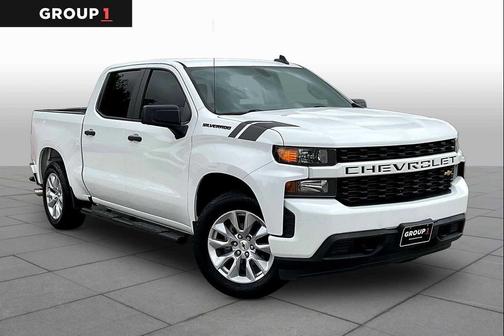Summit White 2020 Chevrolet Silverado 1500 Custom