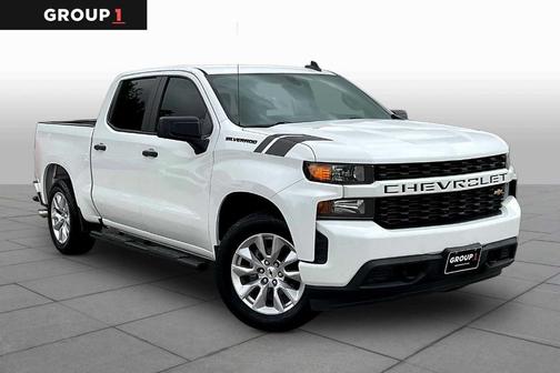 Summit White 2020 Chevrolet Silverado 1500 Custom