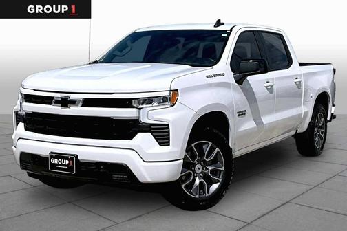 Summit White 2025 Chevrolet Silverado 1500 RST