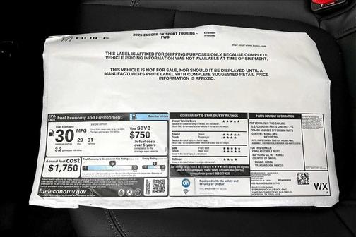 2025 Buick Encore GX Sport Touring