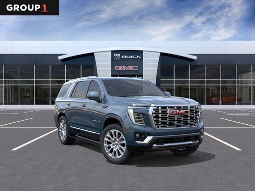 Blue 2026 GMC Yukon Denali