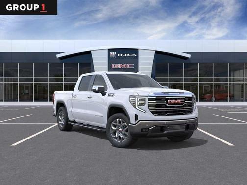 White 2026 GMC Sierra 1500 SLT