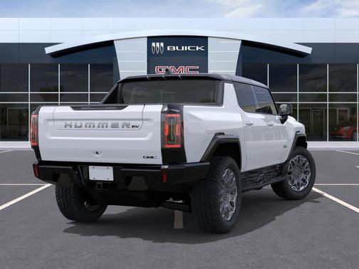 Interstellar White 2026 GMC HUMMER EV Pickup 3X