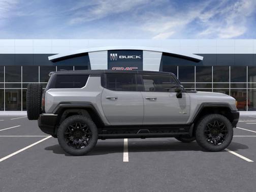 Gray 2026 GMC HUMMER EV SUV 2X