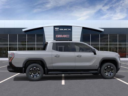 Gray 2026 GMC Sierra EV Elevation