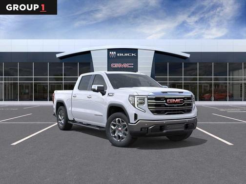 White 2026 GMC Sierra 1500 SLT