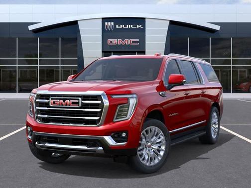 Volcanic Red Tintcoat 2026 GMC Yukon XL 2WD Elevation
