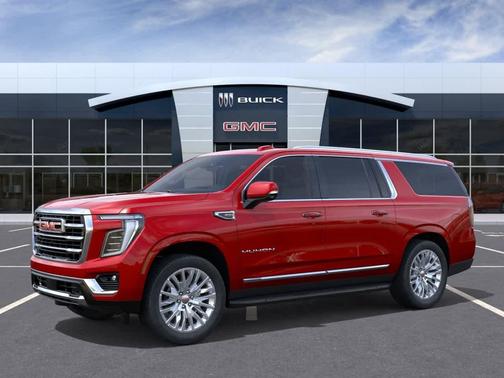 Volcanic Red Tintcoat 2026 GMC Yukon XL 2WD Elevation