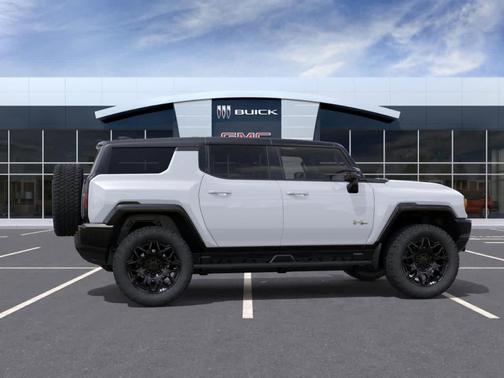 White 2026 GMC HUMMER EV SUV 2X