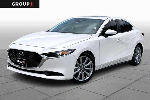 Snowflake White Pearl 2022 Mazda Mazda3 AWD w/Preferred Package