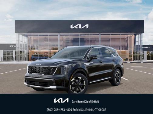 Aurora Black 2026 Kia Sorento Hybrid EX