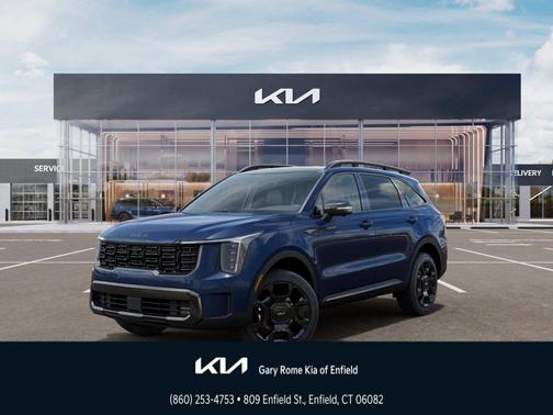 Midnight Lake Blue 2026 Kia Sorento SX