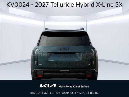 Black Jade Green 2027 Kia Telluride Hybrid X-Line SX