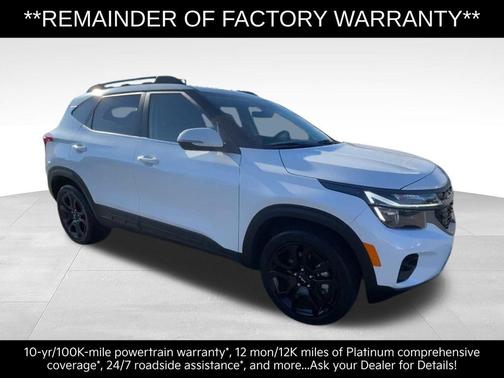 Snow White Pearl 2024 Kia Seltos X-Line