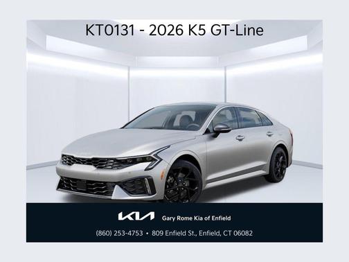 Steel Matte Gray 2026 Kia K5 GT-Line FWD