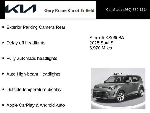 Steel Gray 2025 Kia Soul S