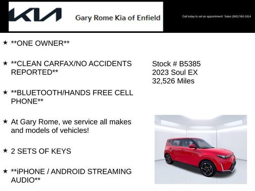 Inferno Red 2023 Kia Soul EX