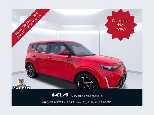 Inferno Red 2023 Kia Soul EX