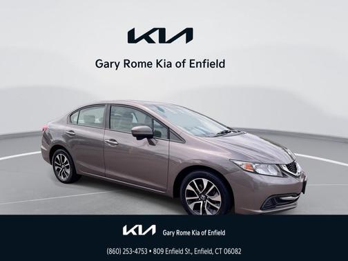 Gray 2014 Honda Civic EX