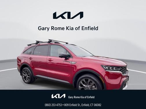 Passion Red Tintcoat 2022 Kia Sorento SX