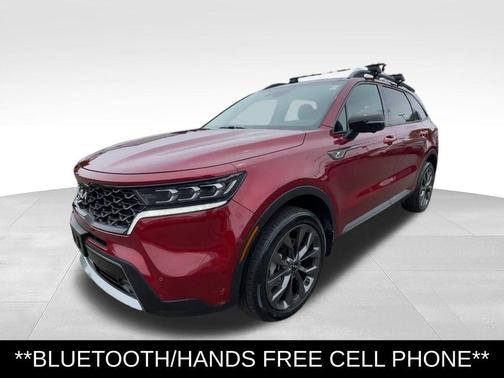 Passion Red Tintcoat 2022 Kia Sorento SX