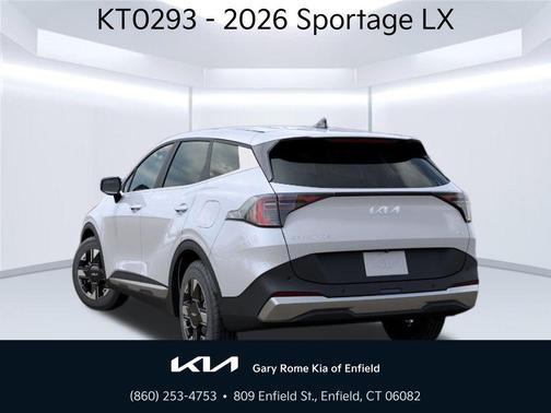 Glacial White Pearl 2026 Kia Sportage LX
