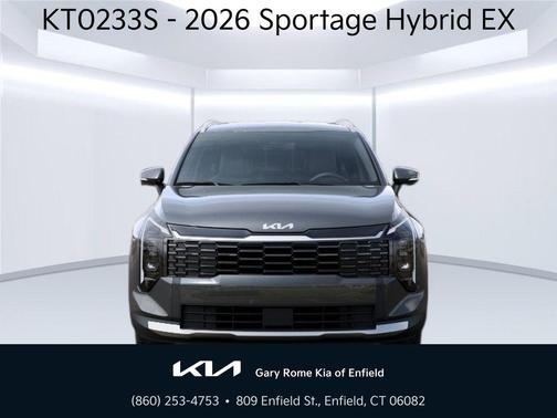 Gravity Gray 2026 Kia Sportage Hybrid EX