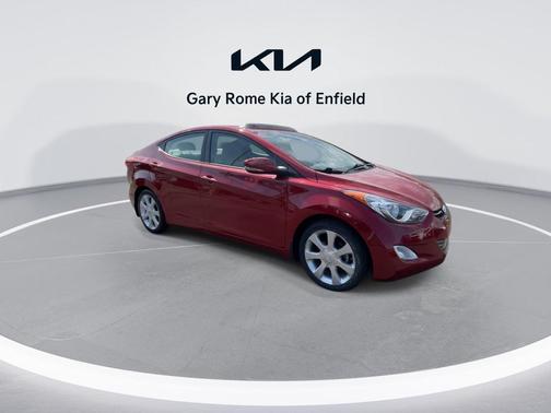 Red Allure 2013 Hyundai ELANTRA Limited