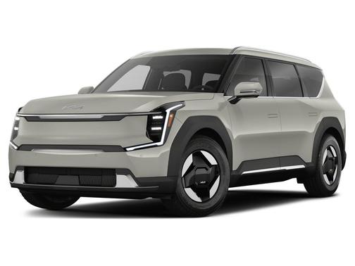 Ivory Silver 2024 Kia EV9 Wind