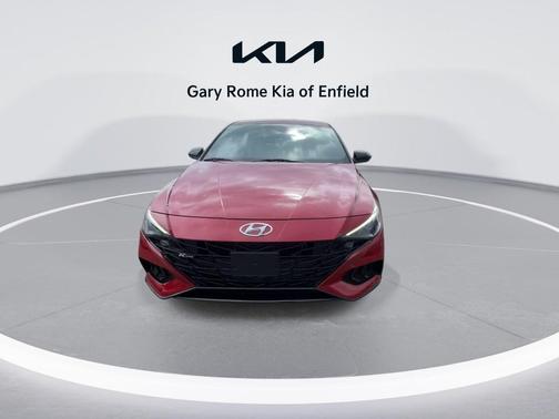Scarlet Red Pearl 2023 Hyundai ELANTRA N Line