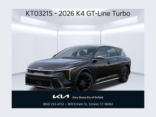 Interstellar Gray 2026 Kia K4 GT-Line Turbo