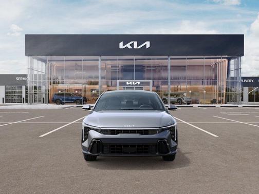 Steel Gray 2025 Kia K4 GT-Line