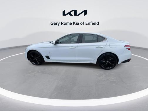Alta White 2023 Genesis G70 2.0T AWD