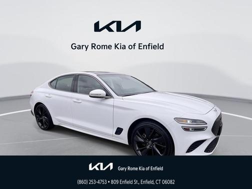 Alta White 2023 Genesis G70 2.0T AWD