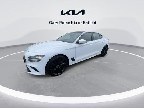 Alta White 2023 Genesis G70 2.0T AWD