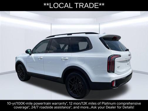 Glacial White Pearl 2025 Kia Telluride EX X-Line
