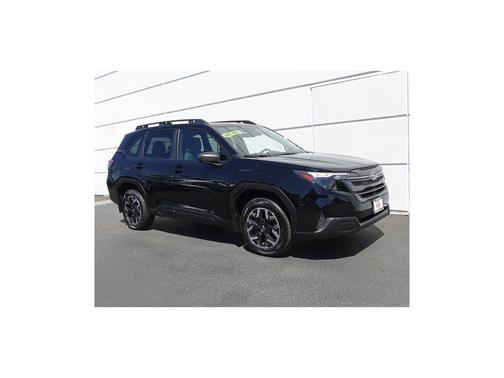 Crystal Black Silica 2025 Subaru Forester Premium