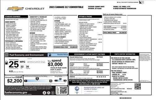 2023 Chevrolet Camaro 2LT