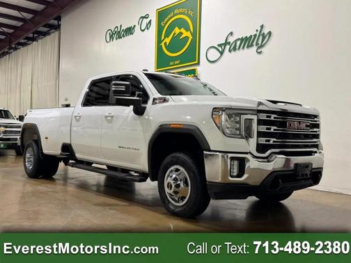 Summit White 2022 GMC Sierra 3500 SLE