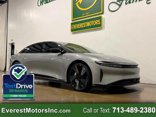 Cosmos Silver Metallic 2023 Lucid Air Grand Touring