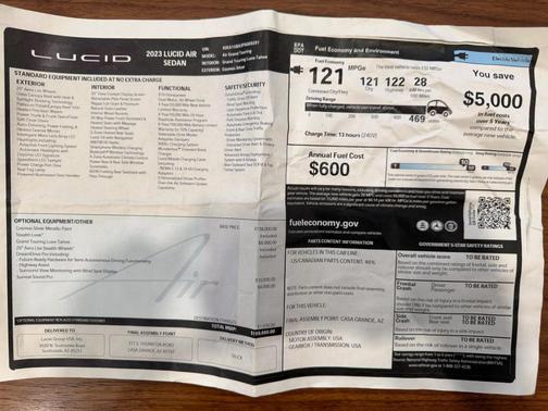2023 Lucid Air Grand Touring