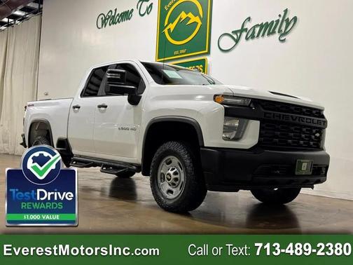 Summit White 2022 Chevrolet Silverado 2500 WT