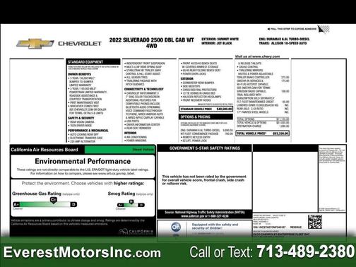 2022 Chevrolet Silverado 2500 WT