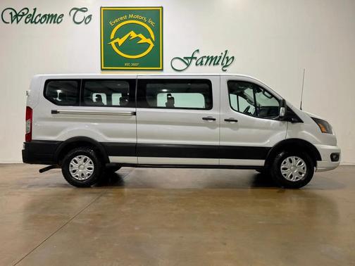 Oxford White 2023 Ford Transit-350 XLT