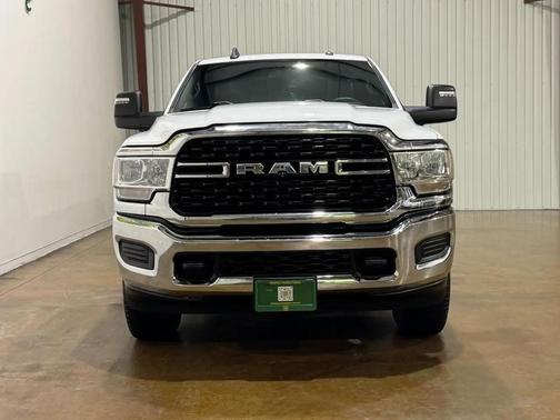 Bright White Clearcoat 2023 RAM 3500 Tradesman Crew Cab 4x4 8' Box