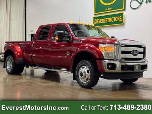 Ruby Red Metallic Tinted Clearcoat 2014 Ford F-450 Lariat