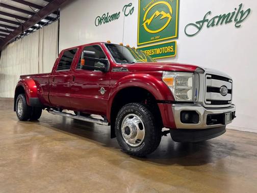 Ruby Red Metallic Tinted Clearcoat 2014 Ford F-450 Lariat