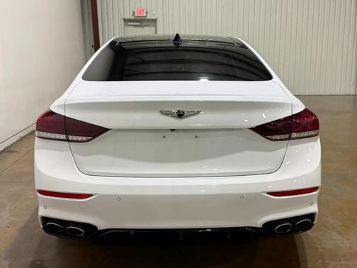 Casablanca White 2018 Genesis G80 3.3T Sport