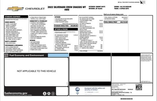 2022 Chevrolet Silverado 3500 WT