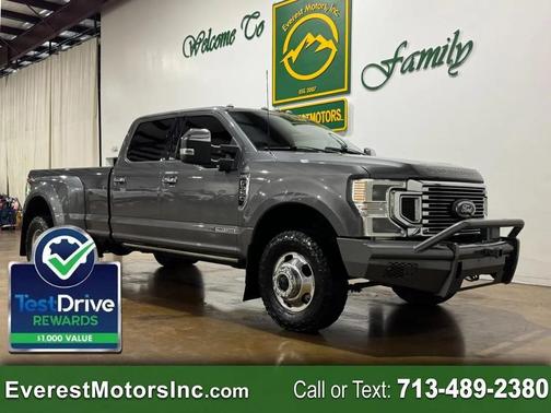 Carbonized Gray Metallic 2022 Ford F-350 Platinum